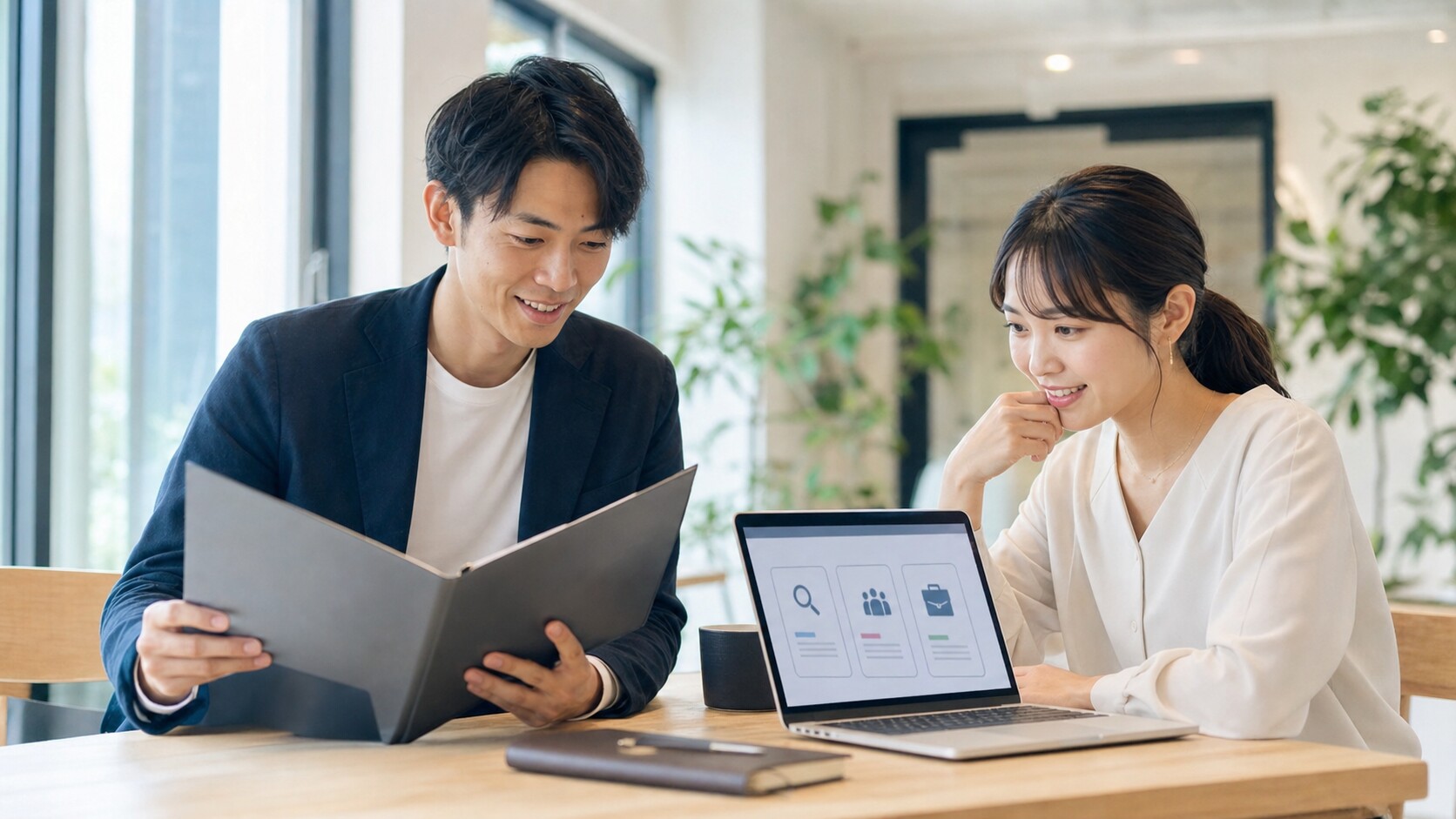 第二新卒の転職活動のイメージ
